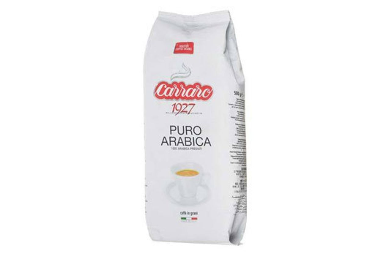 Кофе зерновой Carraro Arabica, 250г