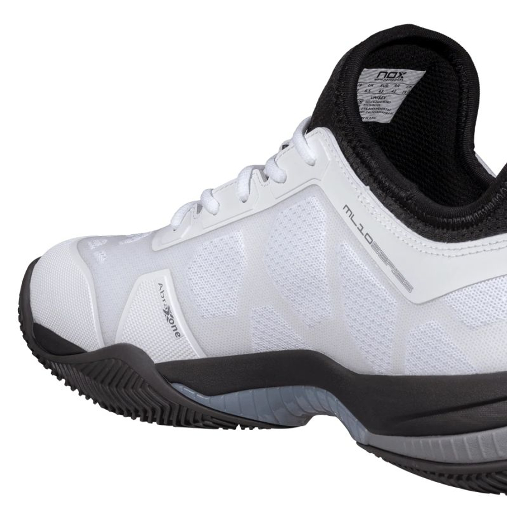 Мужские кросовки для Padel NOX Nerbo - white/raven