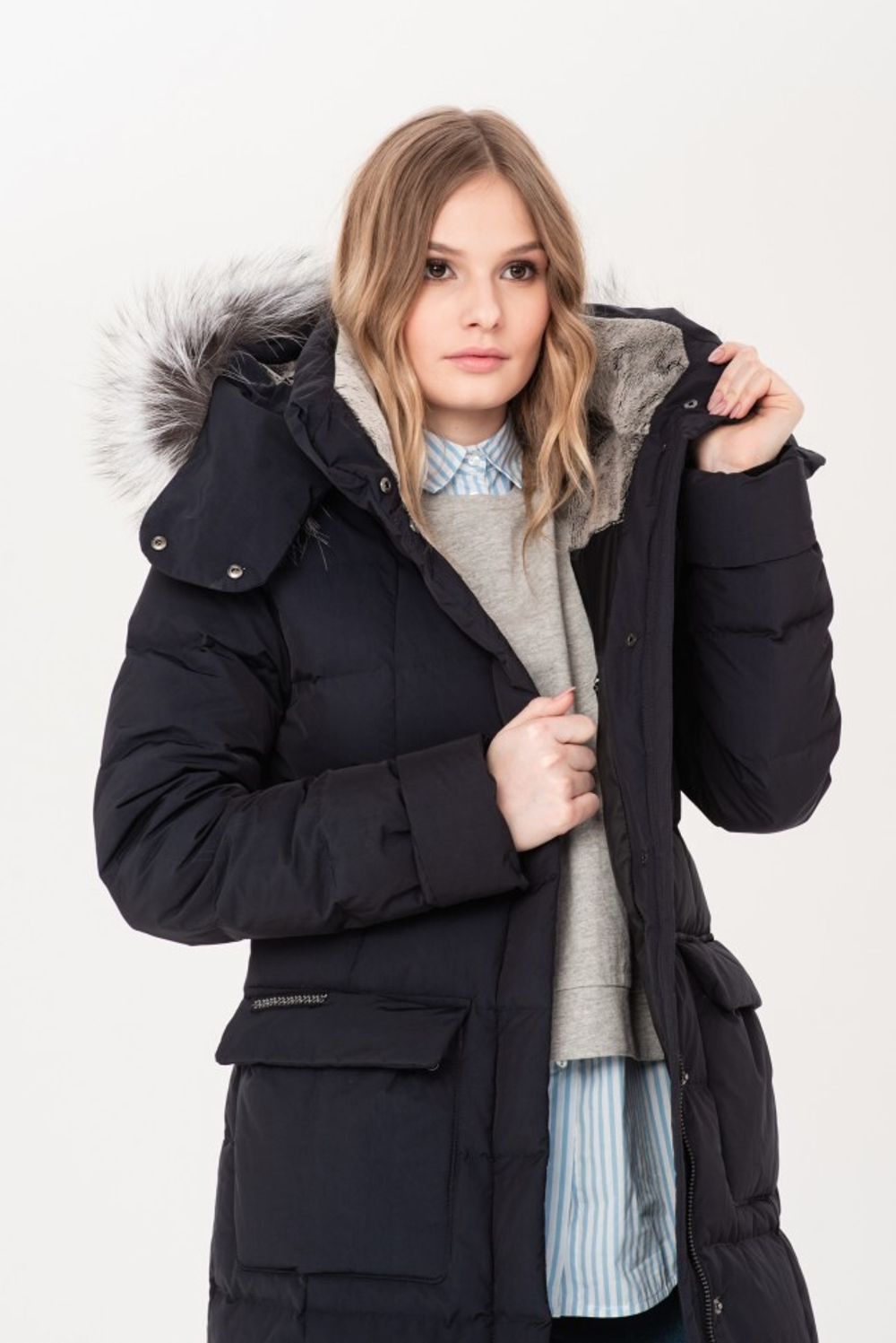Куртка Laplanger Иматра Nordic Goose,  артикул L1101, цвет Tемно-синий