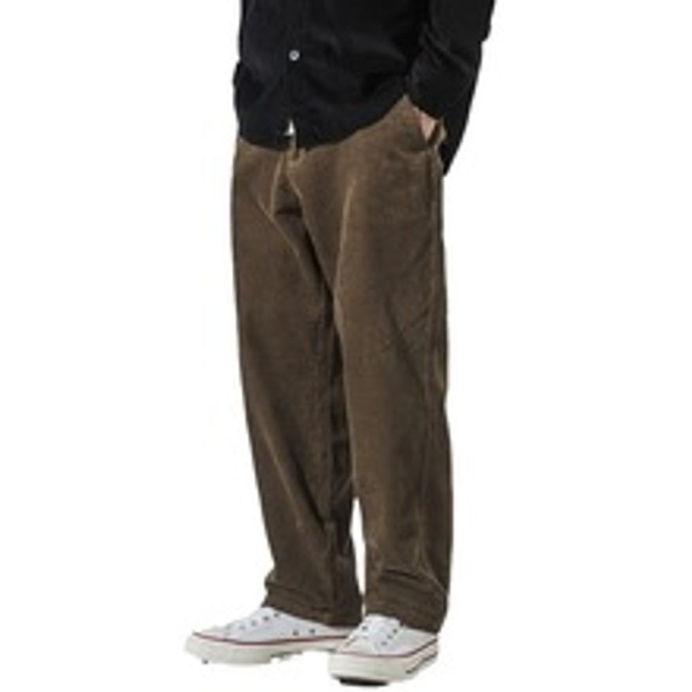 Winter Haiting прямые вельветовые повседневные брюки мужские толстые свободные