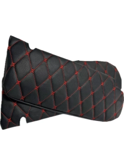 Чехлы на козырьки Лада Гранта,Калина,Датсун(красная Бабочка)