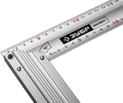 ЗУБР 300 мм, жесткий столярный угольник, Профессионал (34392-30)