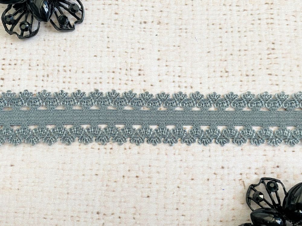 Резинка декоративная ажурная, ш. 2 см.