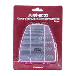 Набор экстракторов 8шт 3-50мм (подшипниковая сталь) ARNEZI R5304023