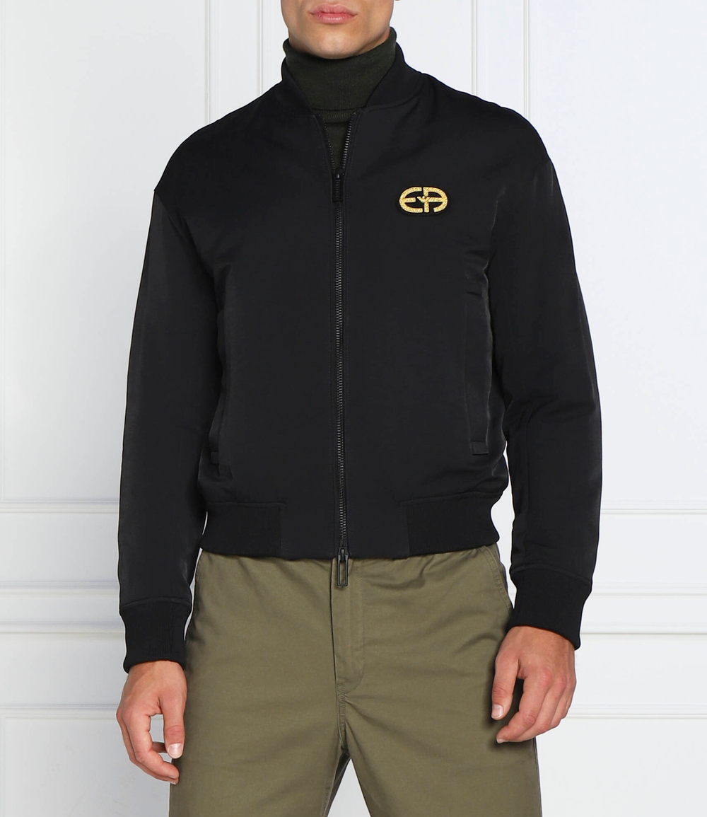 куртка бомбер Emporio Armani - черный(6L1BM2 1NKTZ)