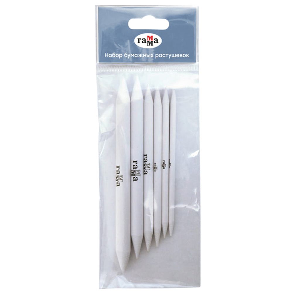 Растушевка бумажная, 6шт., Гамма Студия