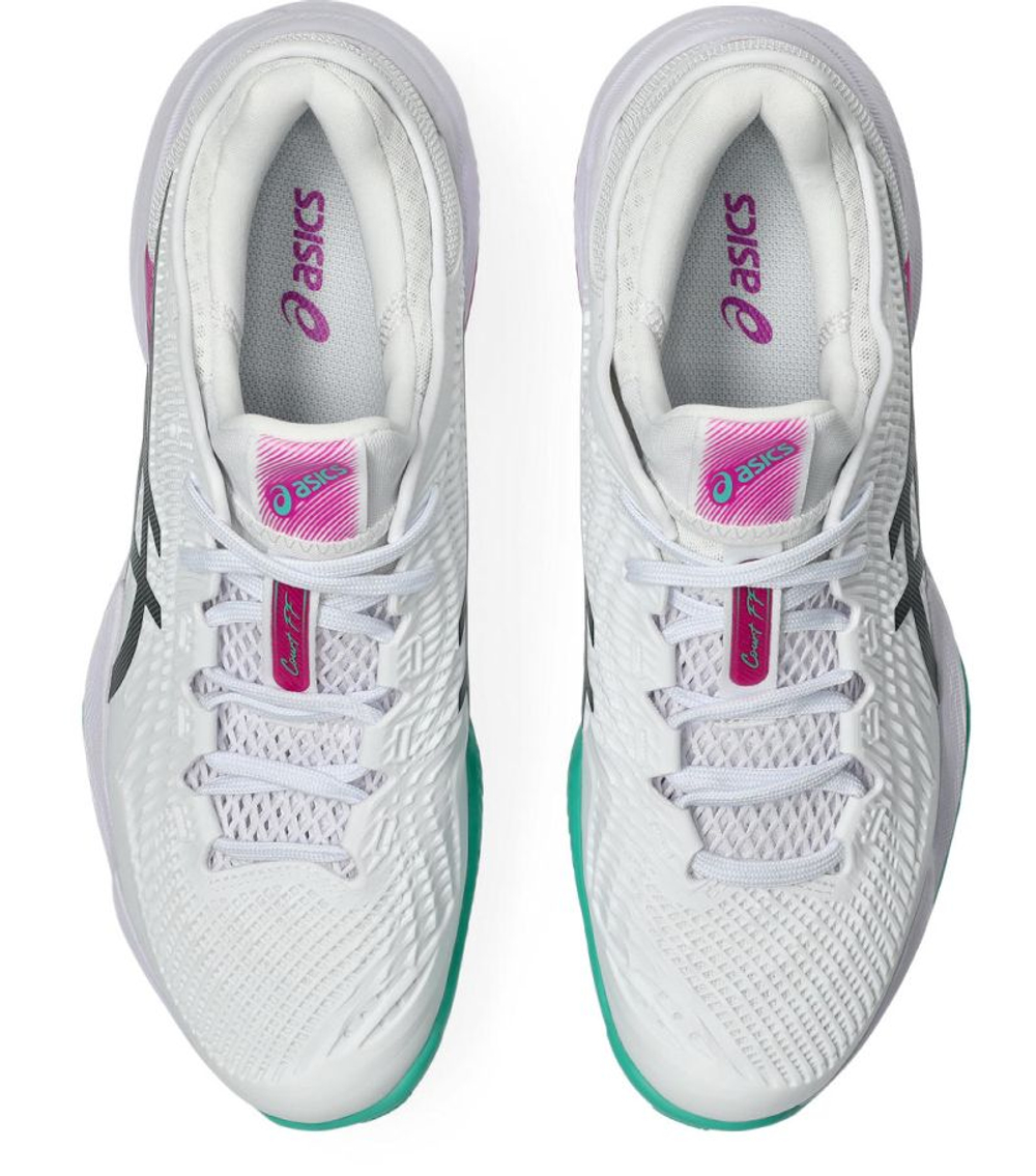 Теннисные кроссовки Asics Court FF 3 Clay - white/digital sakura