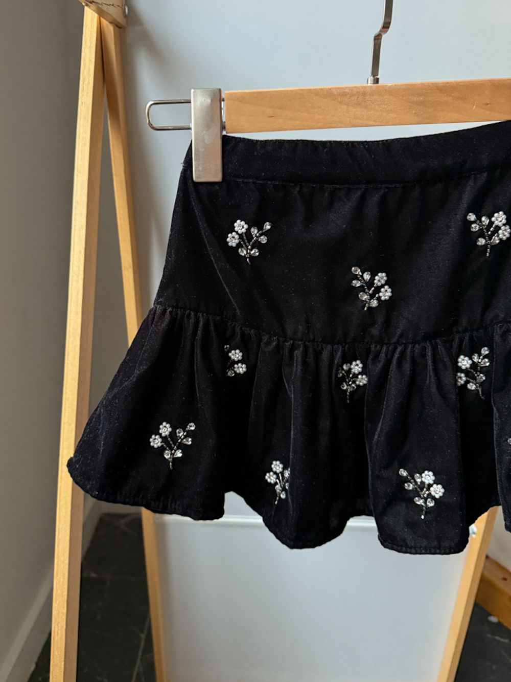 Бархатная юбка Zara, 116