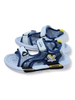 Летние сандалии для мальчика стелька кожа хит продаж