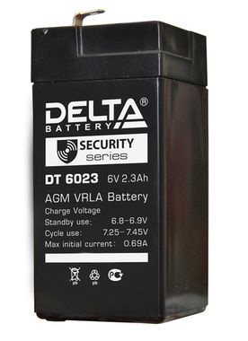 Аккумуляторы Delta DT 6023 - фото 1