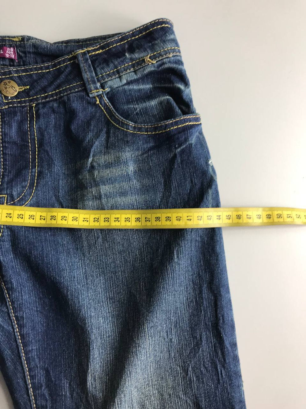 Джинсы для активного образа, визуально на 12/13 лет