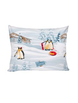 Постельное белье перкаль Сказка "Лапландия" 1,5-сп Наволочка 50х70 см 1 шт Простынь на резинке 90x200 см Пододеяльник 145x215 см