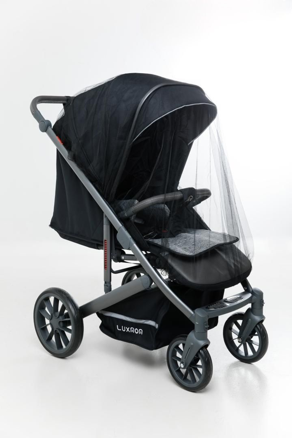Прогулочная коляска Luxmom 790, с сумкой ,амортизаторами,yellow