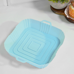 Форма для выпечки силиконовая "Квадрат фигурный" с ручками 22,5*19*4см