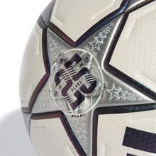 Мяч футб. ADIDAS UCL PRO 3RD JY8891,р.5, 32п, FIFA Quality PRO, ПУ, термосш, бело-серебристо-фиолет
