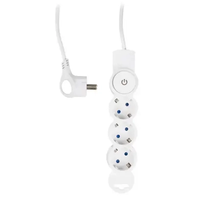 Удлинитель ФАZA с заземлением и выключением 3 гнезда 3 метра FW-03-300