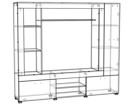 Гостиная ЛАЙТ правая