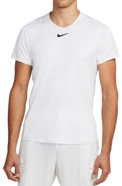 Мужская теннисная футболка Nike Men's Dri-Fit Advantage Crew Top - белый