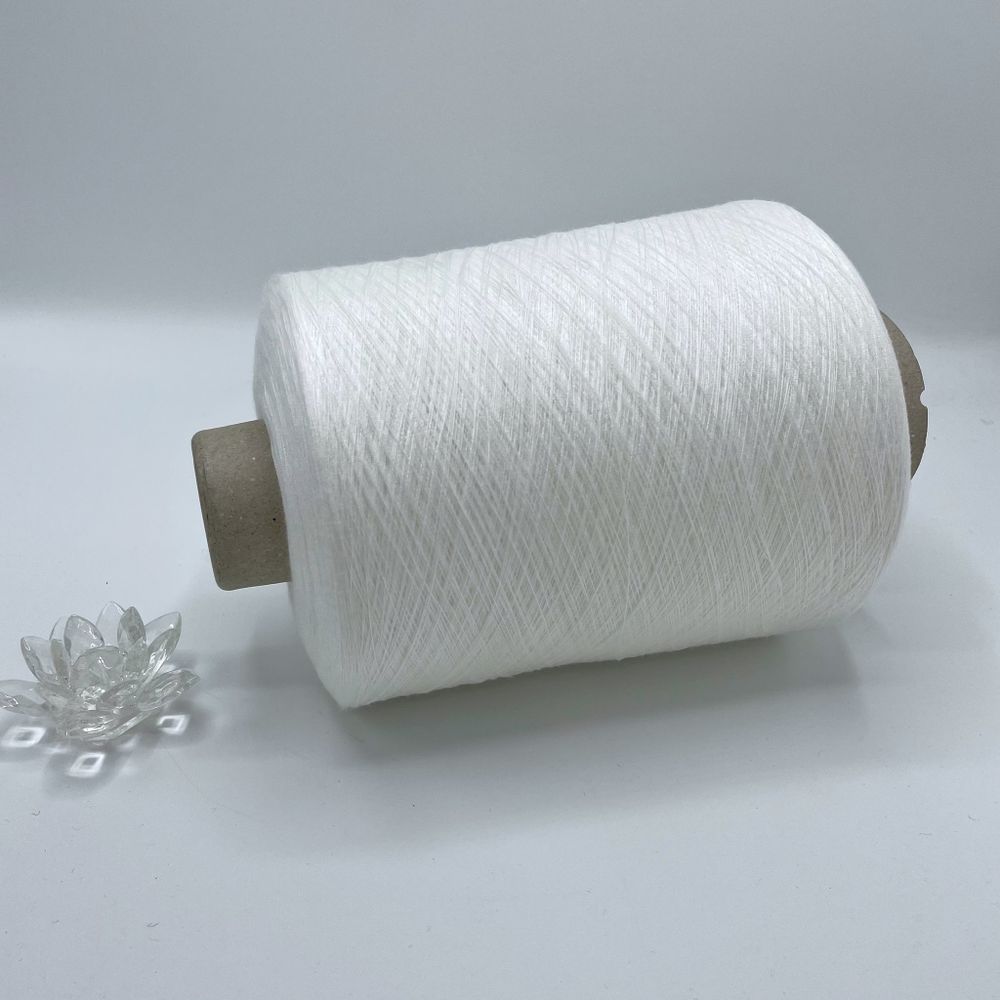 Эластичная пряжа полиамид с вискозой на бобине