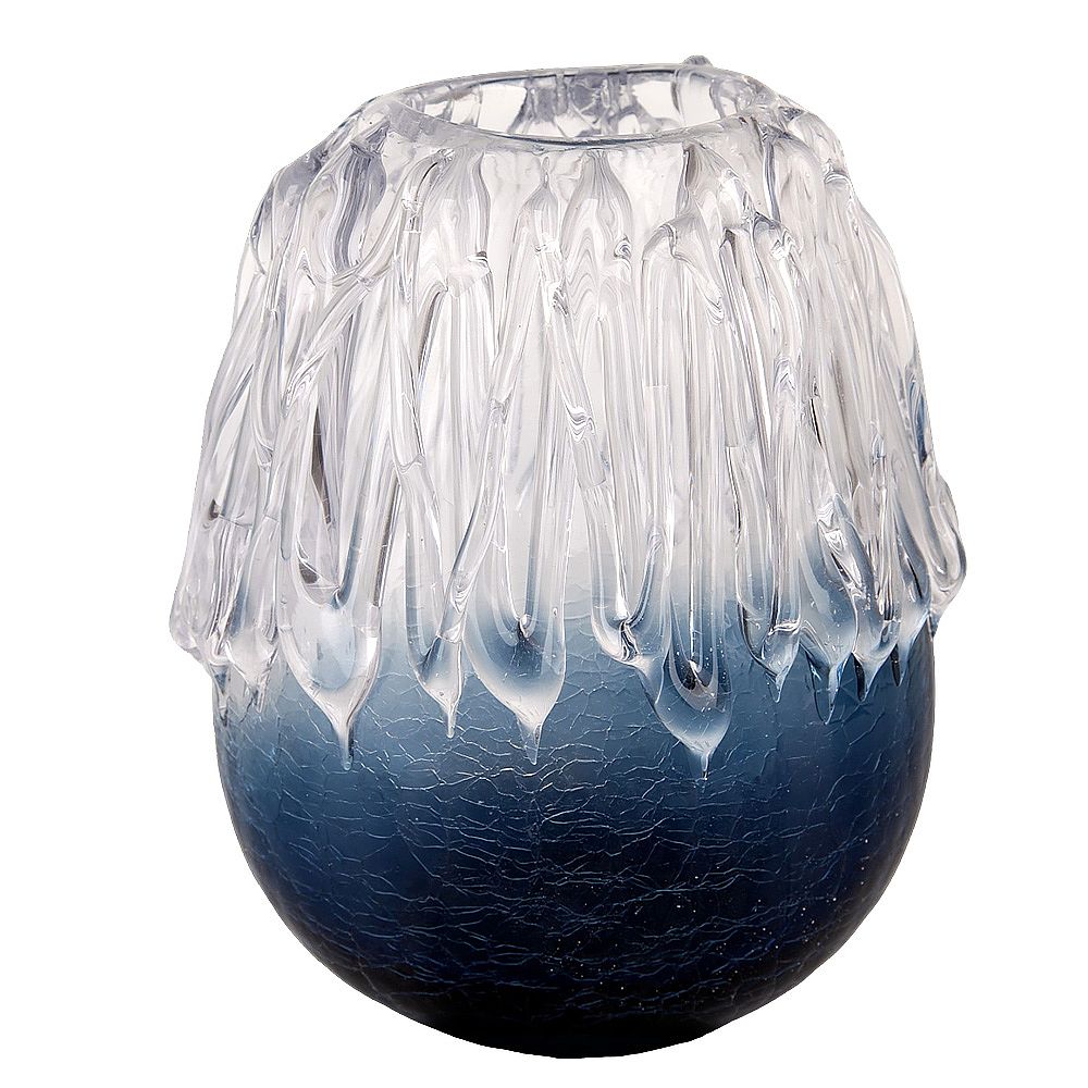 Ваза "Iceberg" h=19см, v=1300мл (стекло) (индивидуальная упаковка)