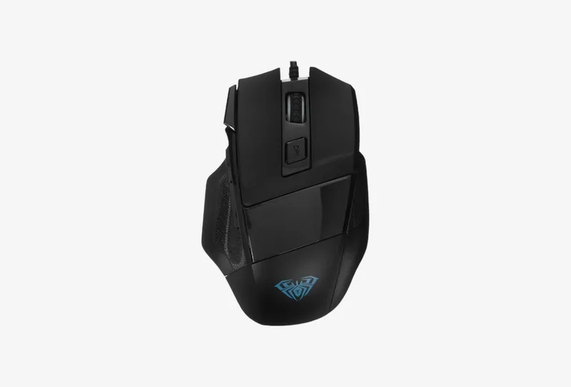 Мышь проводная AULA S12 [80001184] черный