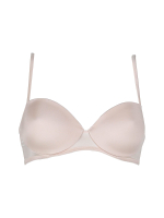 Бюстгальтер-балконет с формованной чашкой из микрофибры (Размер: 4C) (Цвет: черный)