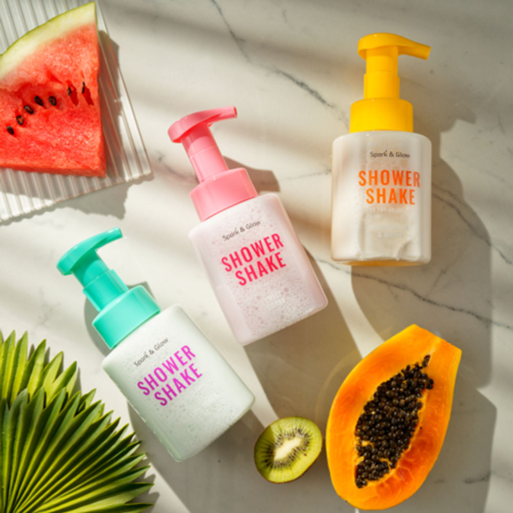 Spark&Glow Гель-шейк для душа с ароматом сладкой гуавы - Shower shake sweet guava, 300мл