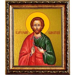 Роман Самосатский мученик. Икона на холсте.