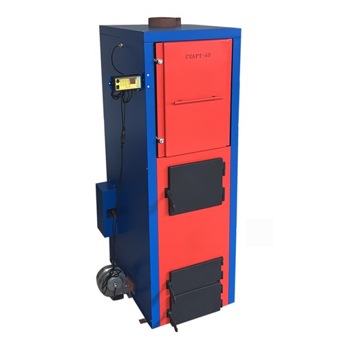 Котел длительного горения "СТАРТ-50-Long-MAX" (левый)