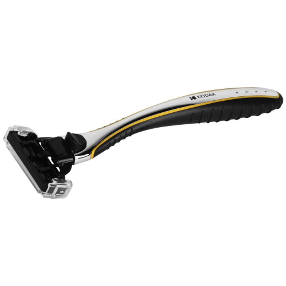 Бритвенная система Kodak Ultra Premium Razor 3 Starter мужская серебро/черный 3 лезвия 1 сменная кассета