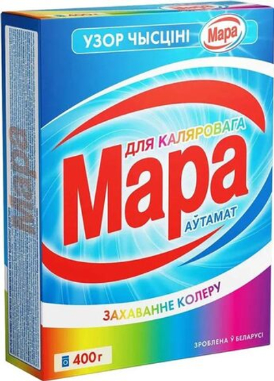 Стиральный порошок СМС Мара автомат для цветного 400г