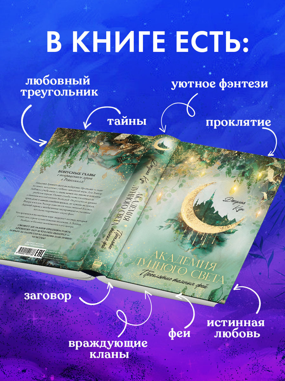 Академия лунного света. Проклятие темных фей