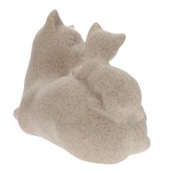 GAEM Фигурка декоративная "Кошка с котенком", L19 W9,5 H13 см