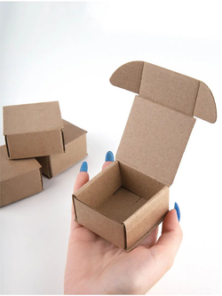 Коробка подарочная картонная 10 шт, 25х25х3