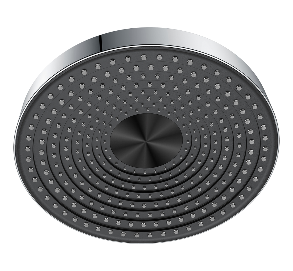 10529 Тропическая лейка, круглая 30см (ХРОМ)  GANZER  (12/1шт)