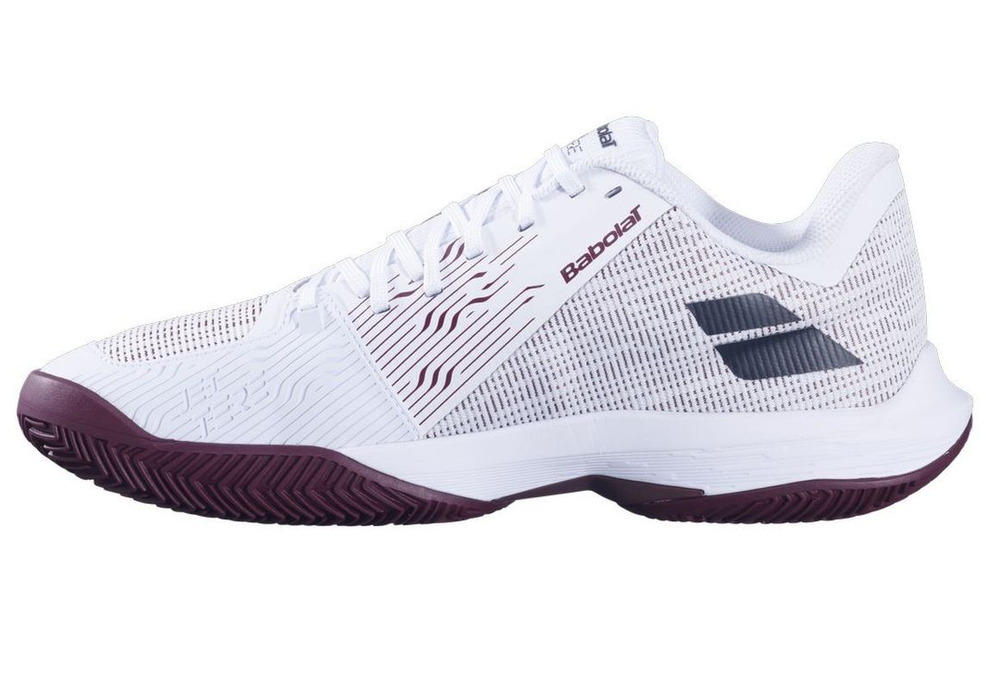 Теннисные кроссовки Babolat Jet Tere 2 Clay - white/port royale