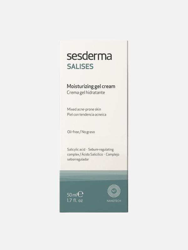 Увлажняющий крем-гель Salises Moisturizing Gel Cream, Sesderma, 50 мл