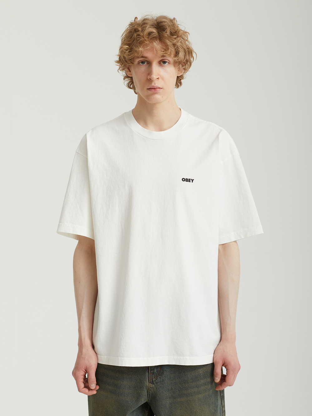 Мужская Футболка Obey Bold Icon Face