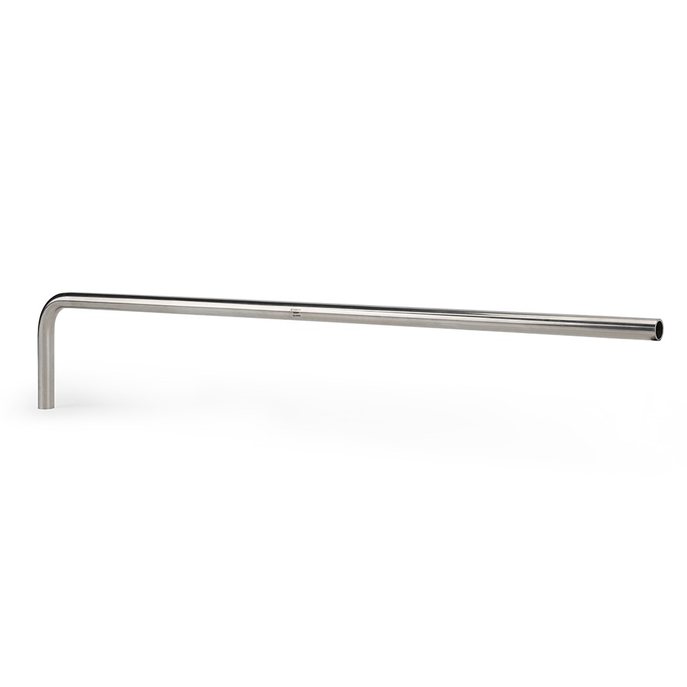 Отвод VARMEGA 90гр. безраструбный Inox Press 15ax100x600