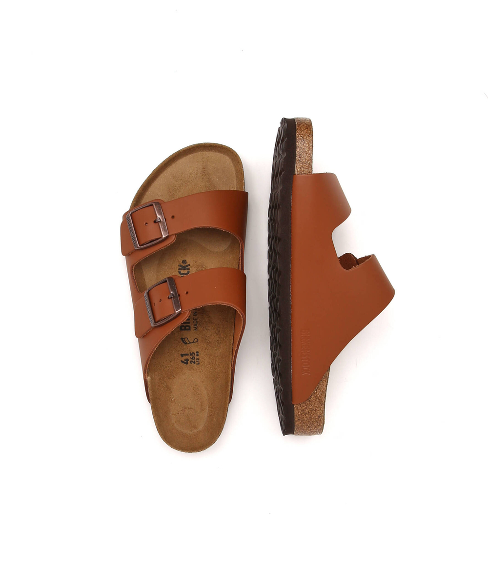 Кожаные шлепанцы arizona Birkenstock - коричневый(1019019)