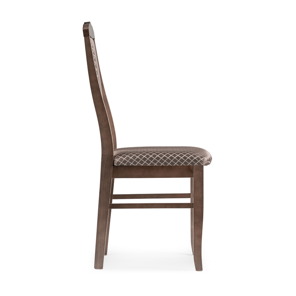 Стул деревянный Woodville Гроджин орех, коричневый, ножки орех