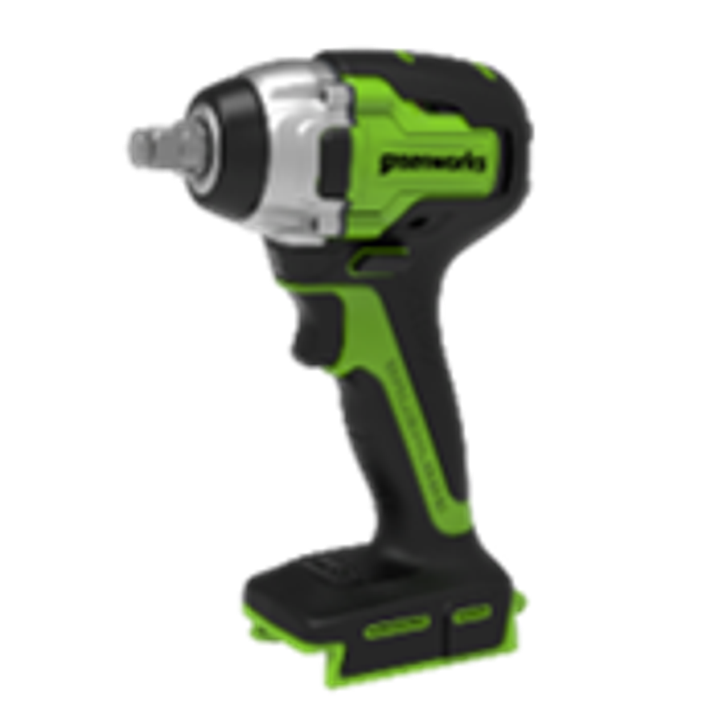 Гайковерт ударный Greenworks GD24IW400, 24V, бесщеточная, 1/2'', 400Нм, без АКБ и ЗУ (3802907)