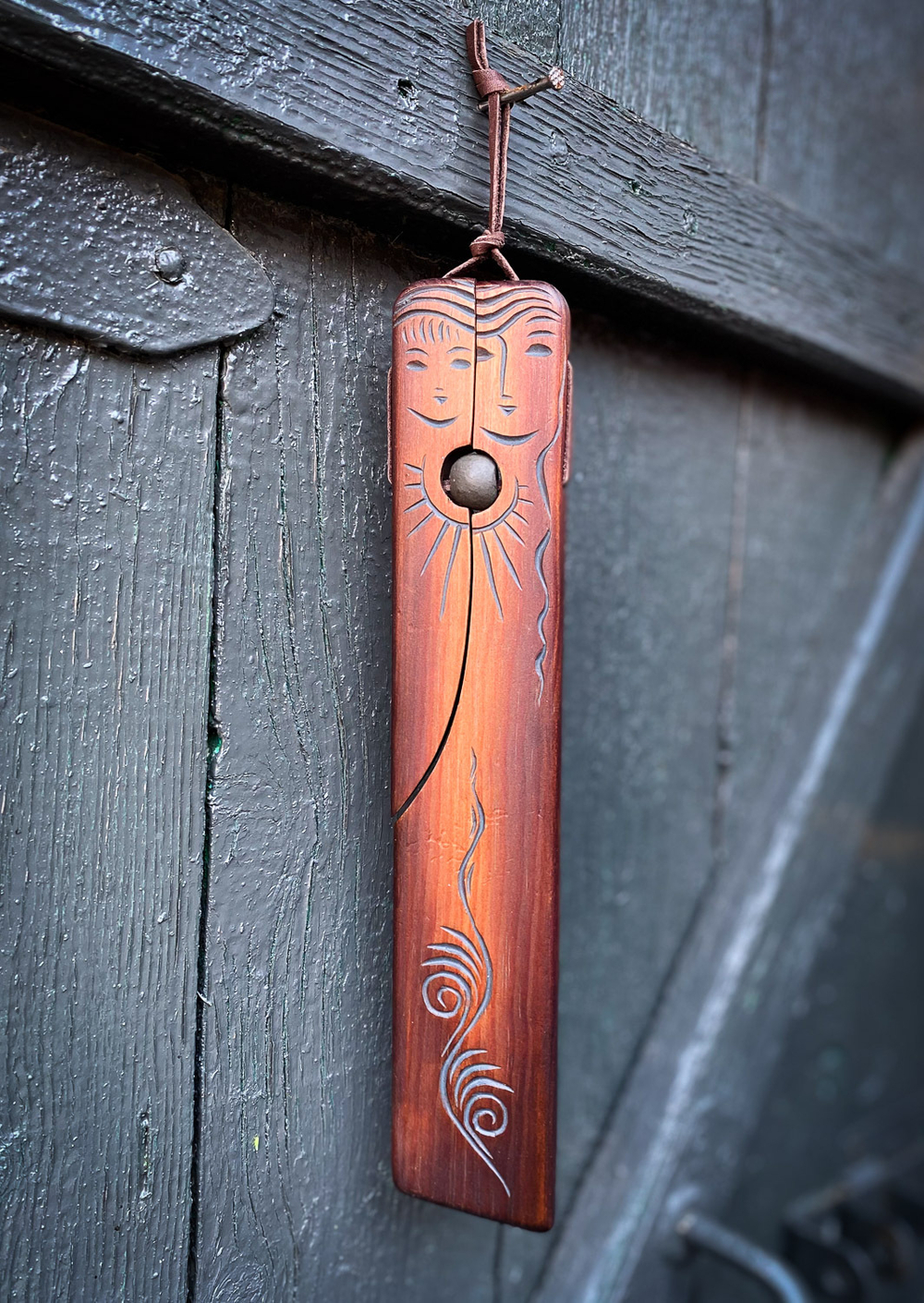 Панно щепное "Дитя" (талисман материнства)