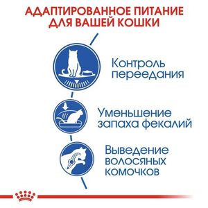 Сухой корм Royal Canin Indoor Appetite Control для взрослых кошек, живущих в помещении и склонных к перееданию