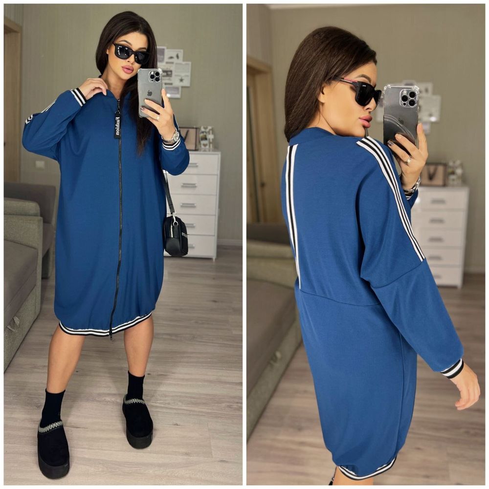 Платье в стиле спорт-шик УК-103