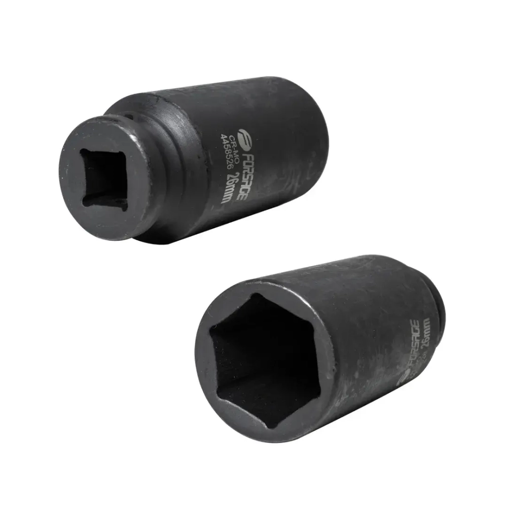 Головка ударная глубокая 26мм 1/2''6гр. Forsage F-4458526