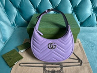Gucci GG Marmont Half-Moon-Shaped Bag