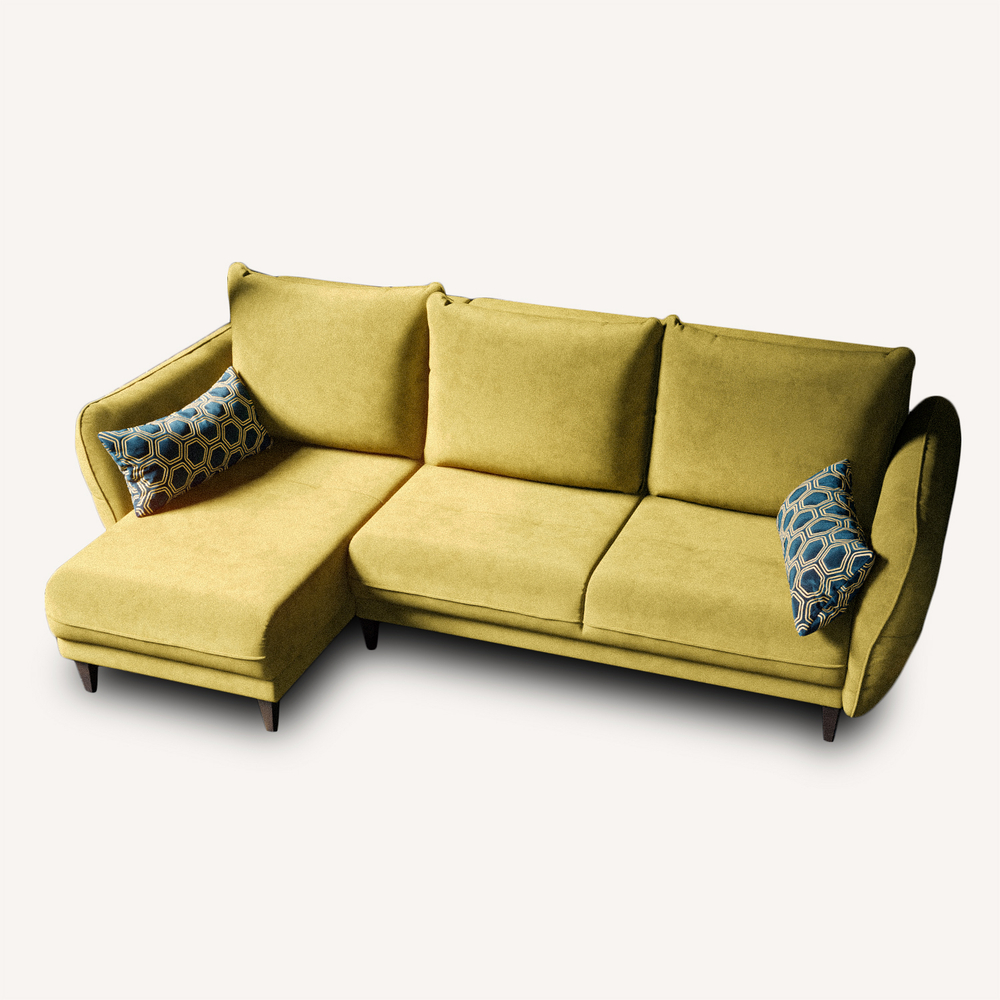 Угловой диван "Верона" с оттоманкой