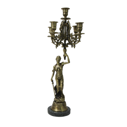 Bello De Bronze Канделябр Джустиса на 5 свечей