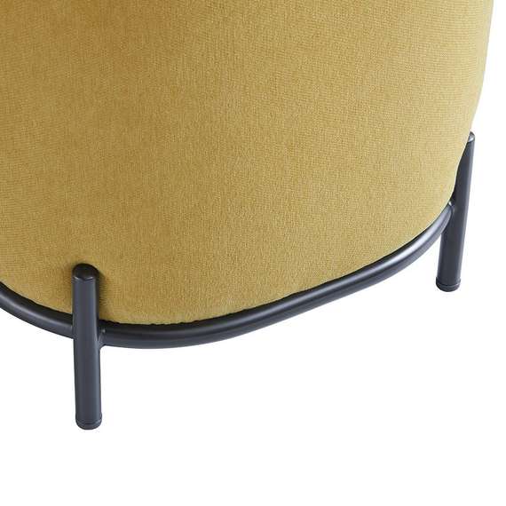 Банкетка Midnight 80 см желтая